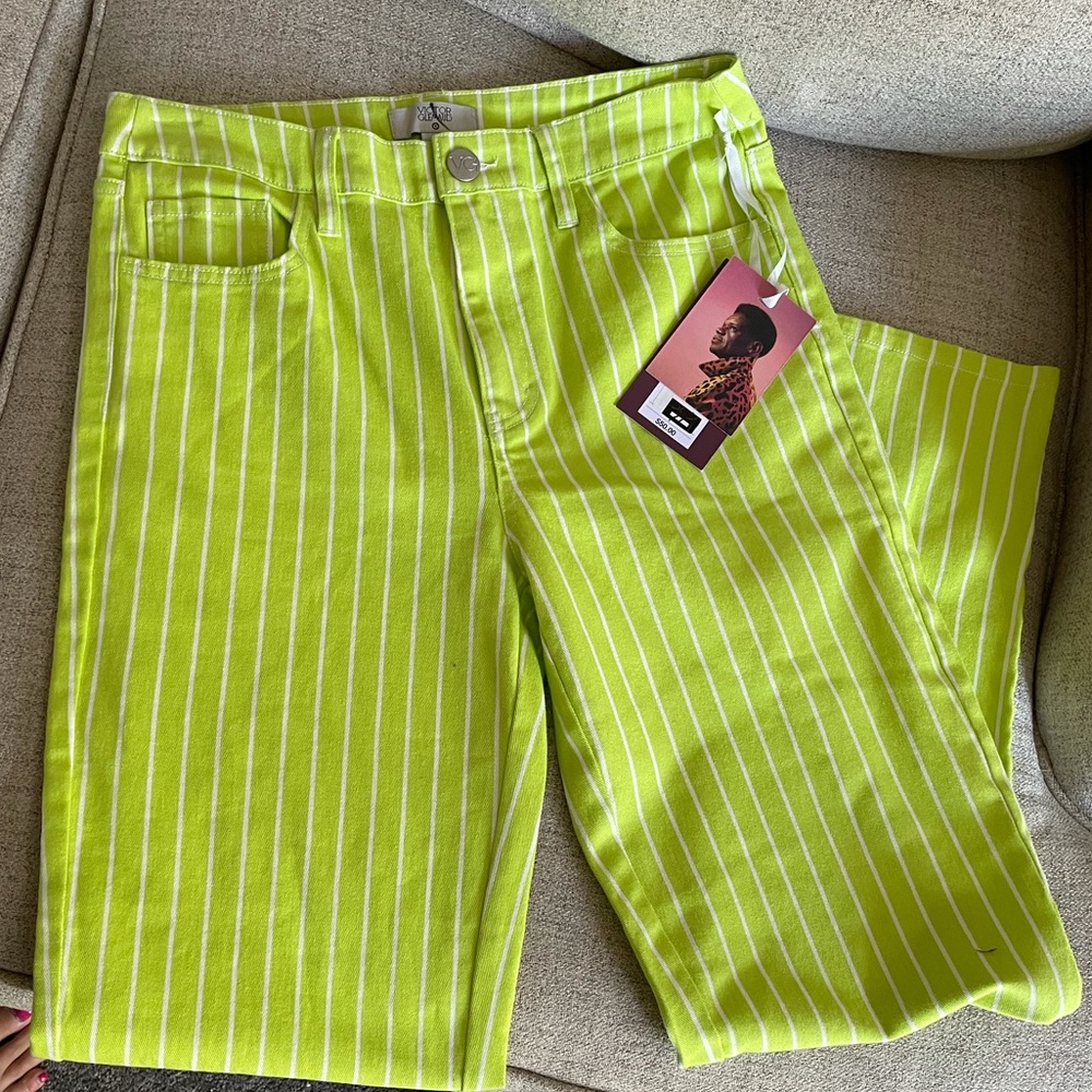 Victor Glemaud Bright Green/Yellow jeans 4